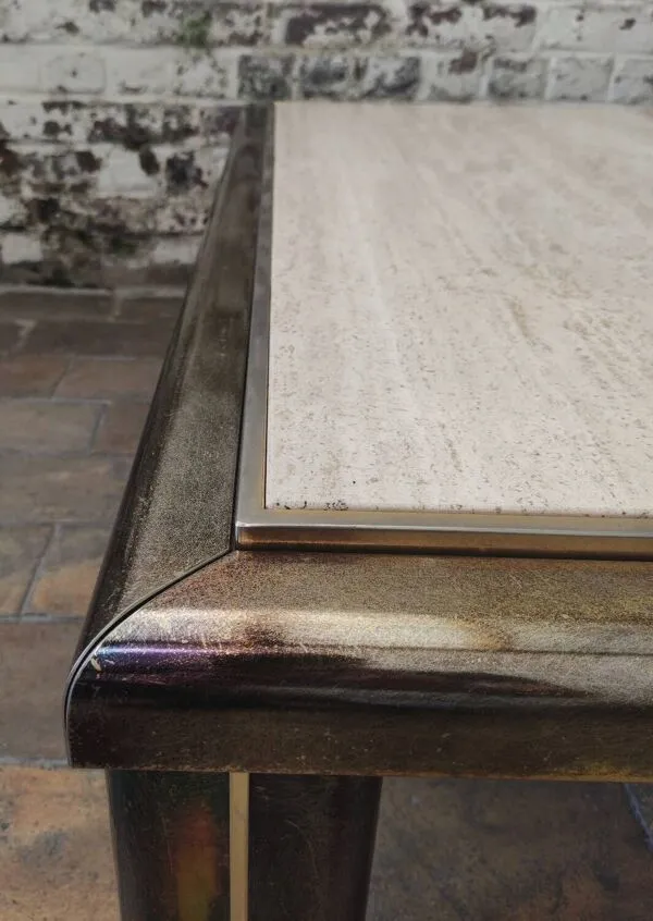 Illustration numéro 4 du produit Table basse vintage ''Fedam