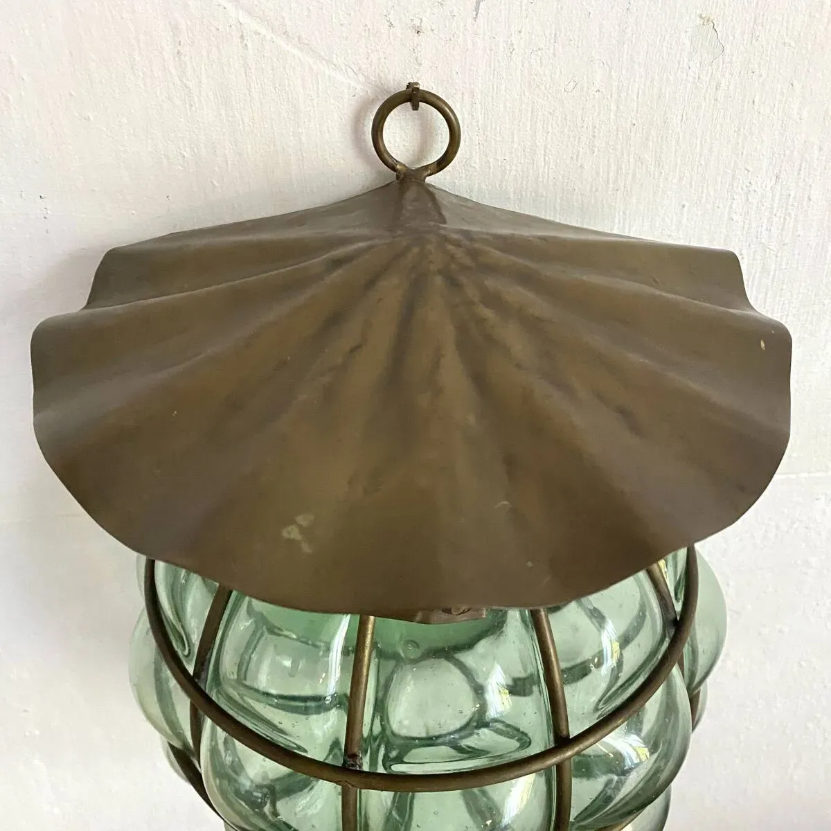 Illustration numéro 4 du produit Applique marine en verre soufflé