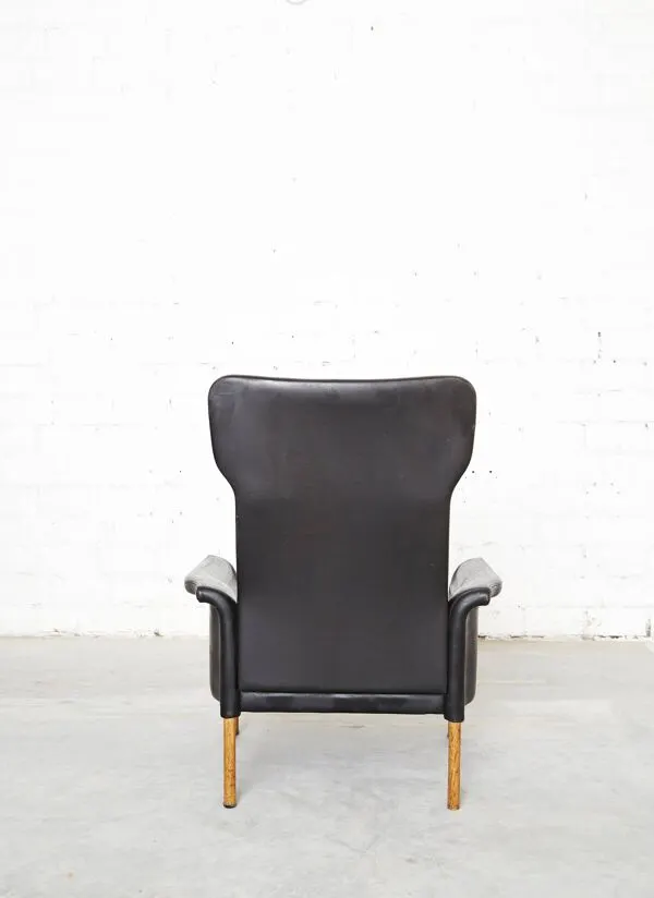 Illustration numéro 4 du produit Fauteuil à dossier haut Hans Olsen pour C.S. Møbler