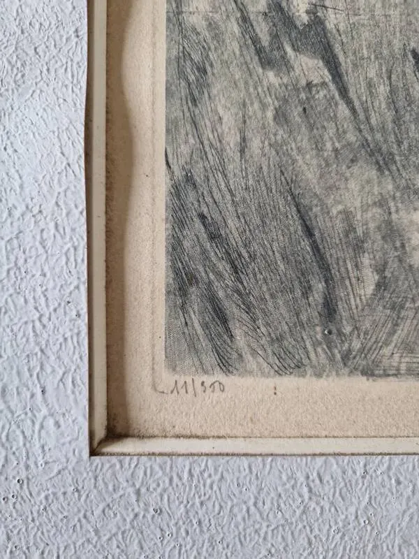 Illustration numéro 4 du produit Georges Villa (1883-1965) - Lithographie en couleurs - Scène galante