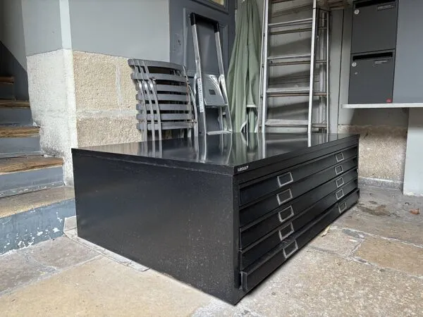 Illustration numéro 4 du produit Meuble à plans BISLEY A0 – 5 tiroirs