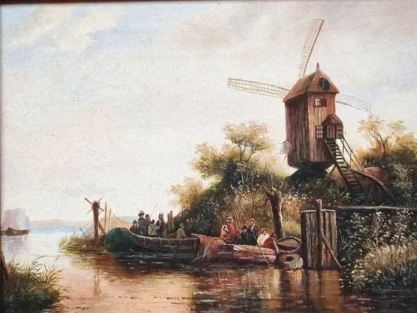 Illustration numéro 4 du produit Peinture à l'huile