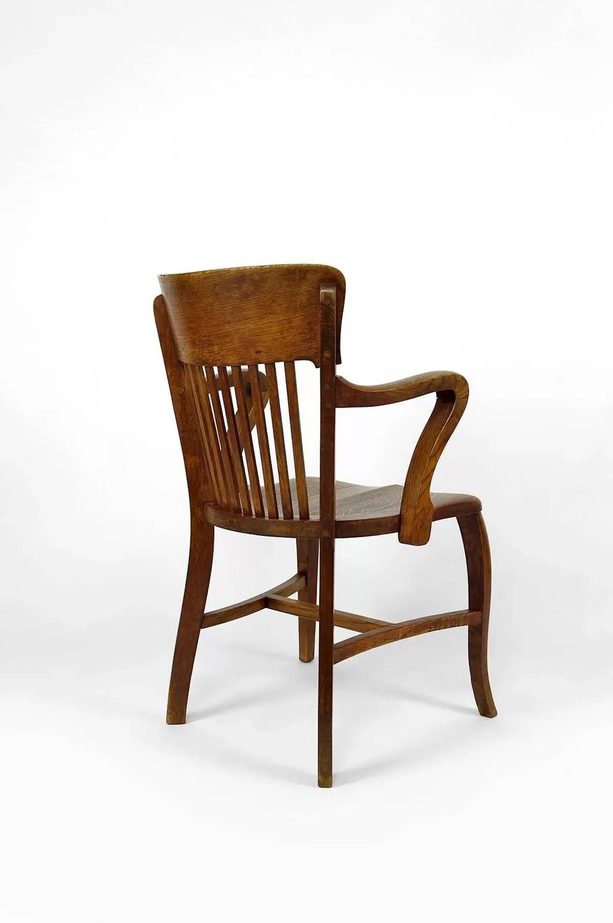Illustration numéro 4 du produit Fauteuil de bureau américain en chêne, USA, circa 1900