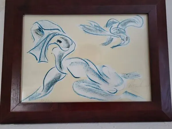 Illustration numéro 4 du produit Lithographie Numérotée De Reinhoud D'Haese 50/200/ Bruxelles/ Iconique