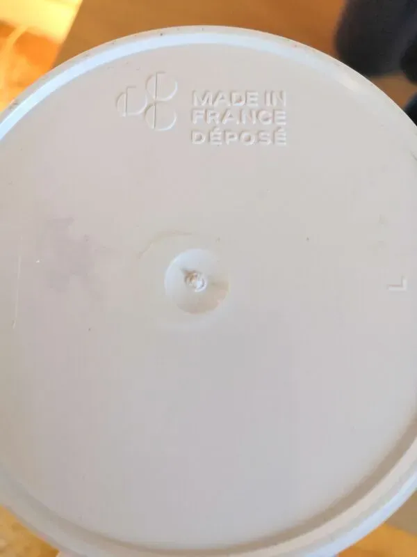 Illustration numéro 4 du produit Service à orangeade bicolore design Jean Pierre Vitrac années 70