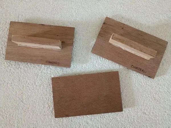 Illustration numéro 4 du produit 3 tampons vintage en bois