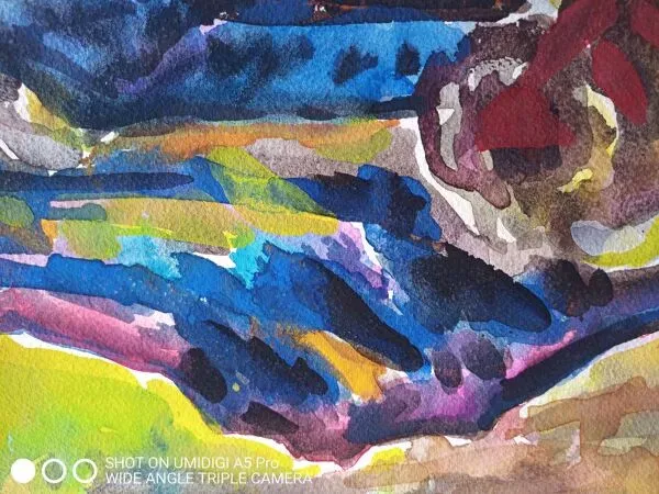 Illustration numéro 4 du produit Pierre Lacroux (1909- 1993) Gouache sur papier, 1989