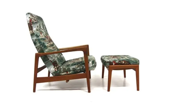 Illustration numéro 4 du produit Fauteuil scandinave ''Siesta'', Folke Ohlsson pour DUX, Suède, 1960