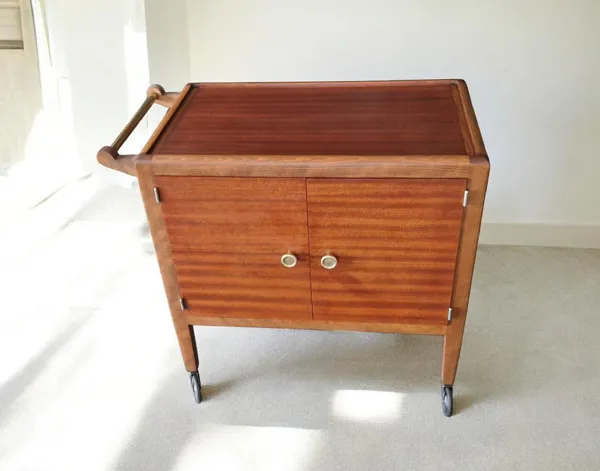 Illustration numéro 4 du produit Desserte roulante Art Déco 1930 - Gauthier Poinsignon Nancy