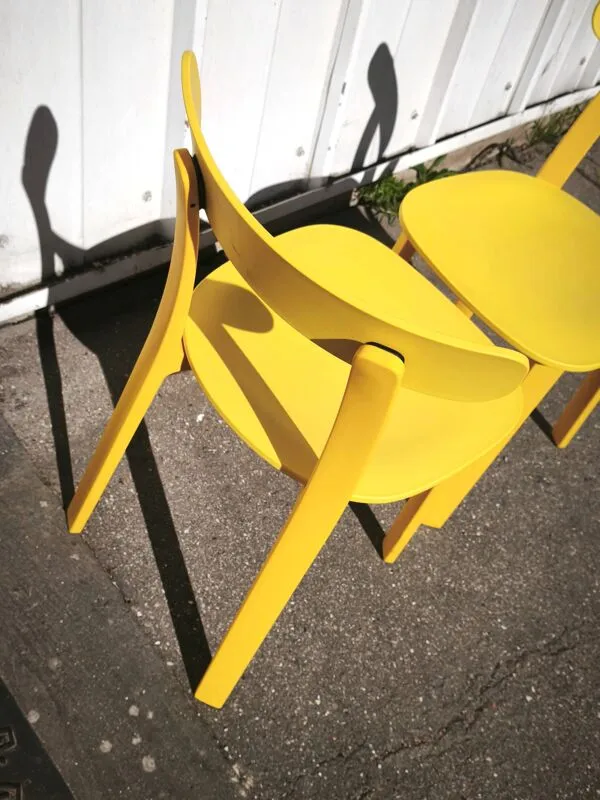 Illustration numéro 4 du produit Paire de chaises All Plastic Chair, Vitra