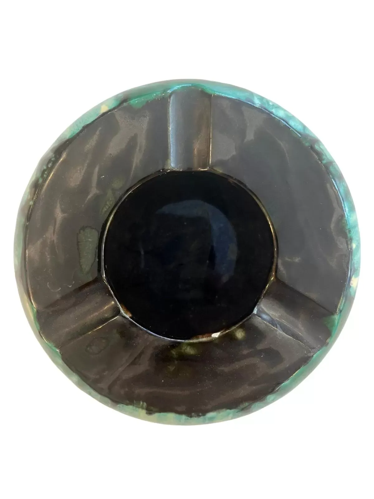 Illustration numéro 4 du produit Cendrier en céramique Ricard, signé F.Gal, France circa 1970