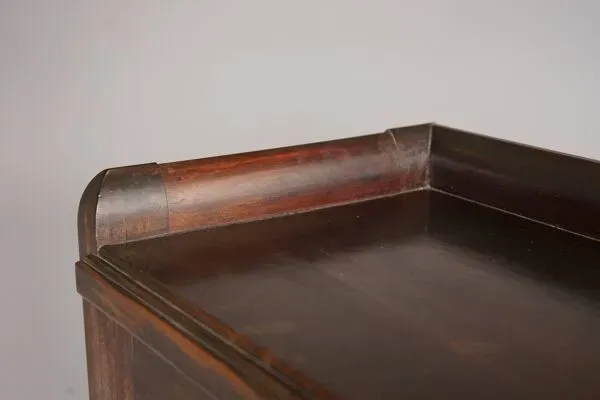 Illustration numéro 4 du produit Bibliothèque Art Déco en bois de l'école de La Haye, années 1930