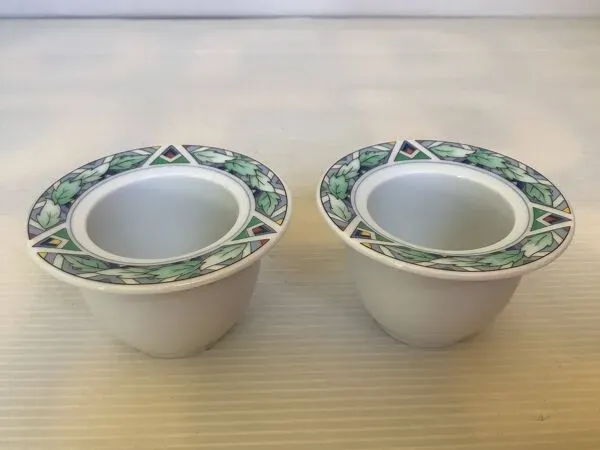 Illustration numéro 4 du produit Paire de coquetiers arzberg Germany