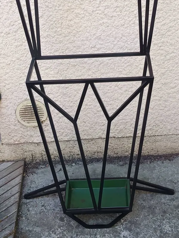 Illustration numéro 4 du produit Grand vestiaire porte-manteaux vintage années 50/60