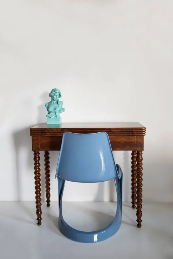 Illustration numéro 4 du produit Chaise Mid Century Bleu Cado, Steen Østergaard, Europe, 1960s