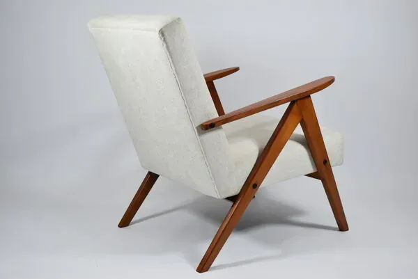 Illustration numéro 4 du produit Fauteuil scandinave vintage, années 1960