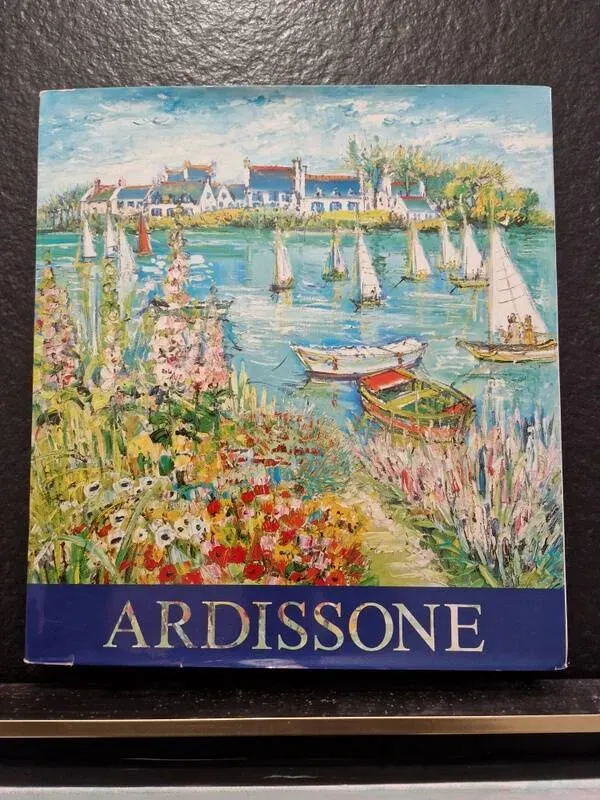 Illustration numéro 4 du produit Yolande Ardissone (1927-2024) - Huile sur toile - Phare de Doëlan, Bretagne