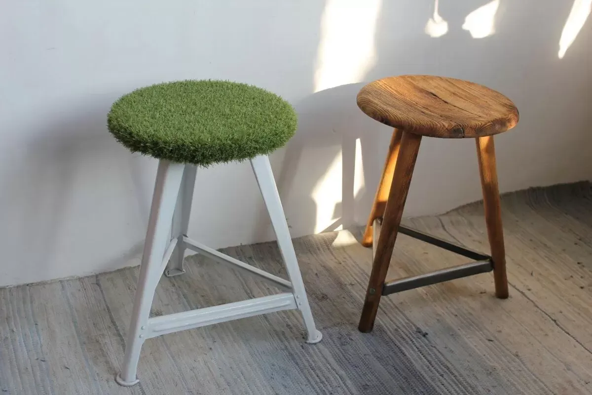 Illustration numéro 4 du produit Tabouret industriel Rowac 1950s