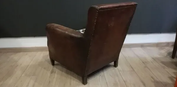 Illustration numéro 4 du produit Fauteuil Club années 50