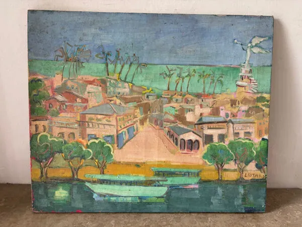 Illustration numéro 4 du produit Paysage d’île signée