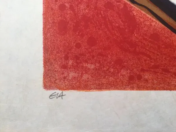 Illustration numéro 4 du produit Les Angeliaues III.Lithographie de Frédéric MENGUY,1927-2007