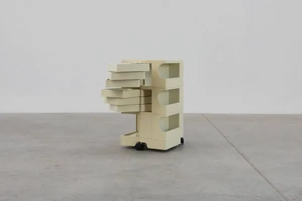 Illustration numéro 4 du produit Chariot modulaire emblématique Boby par Joe Colombo, Italie, années 1970