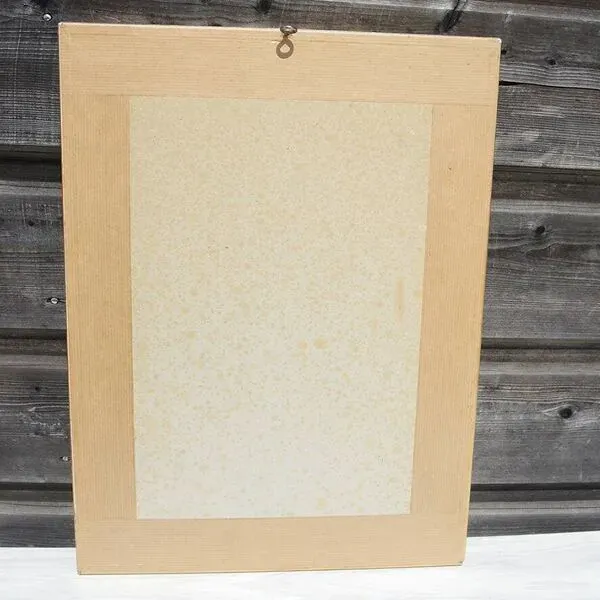 Illustration numéro 4 du produit Ancienne lithographie encadrée « L’école de l’amour » de Chatelain