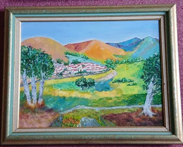 Illustration numéro 4 du produit Huile sur toile