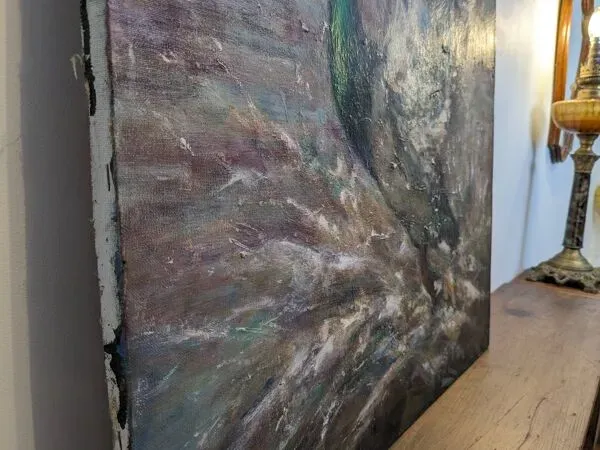 Illustration numéro 4 du produit Huile sur toile ''L'échappée belle'' par Maggit VERGEZ (XX-XXIème)