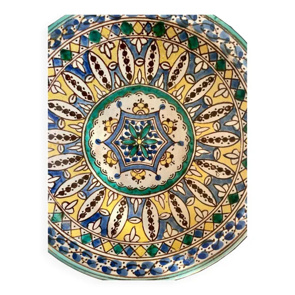 Illustration numéro 4 du produit Plat de Fès, artisanat d'Art