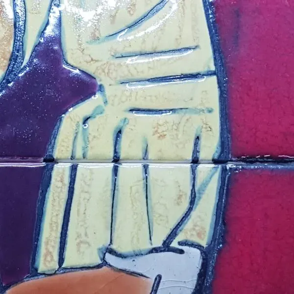 Illustration numéro 4 du produit Tuiles montées Sainte Anne - Jeanne Lévêque