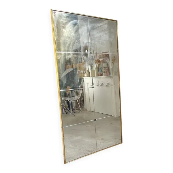 Illustration numéro 4 du produit Grand miroir de brasserie 1950