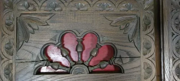 Illustration numéro 4 du produit Bibliothèque en chêne 1900