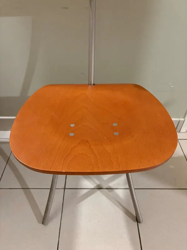 Illustration numéro 4 du produit Chaise pliante design industriel vintage 60’/70’