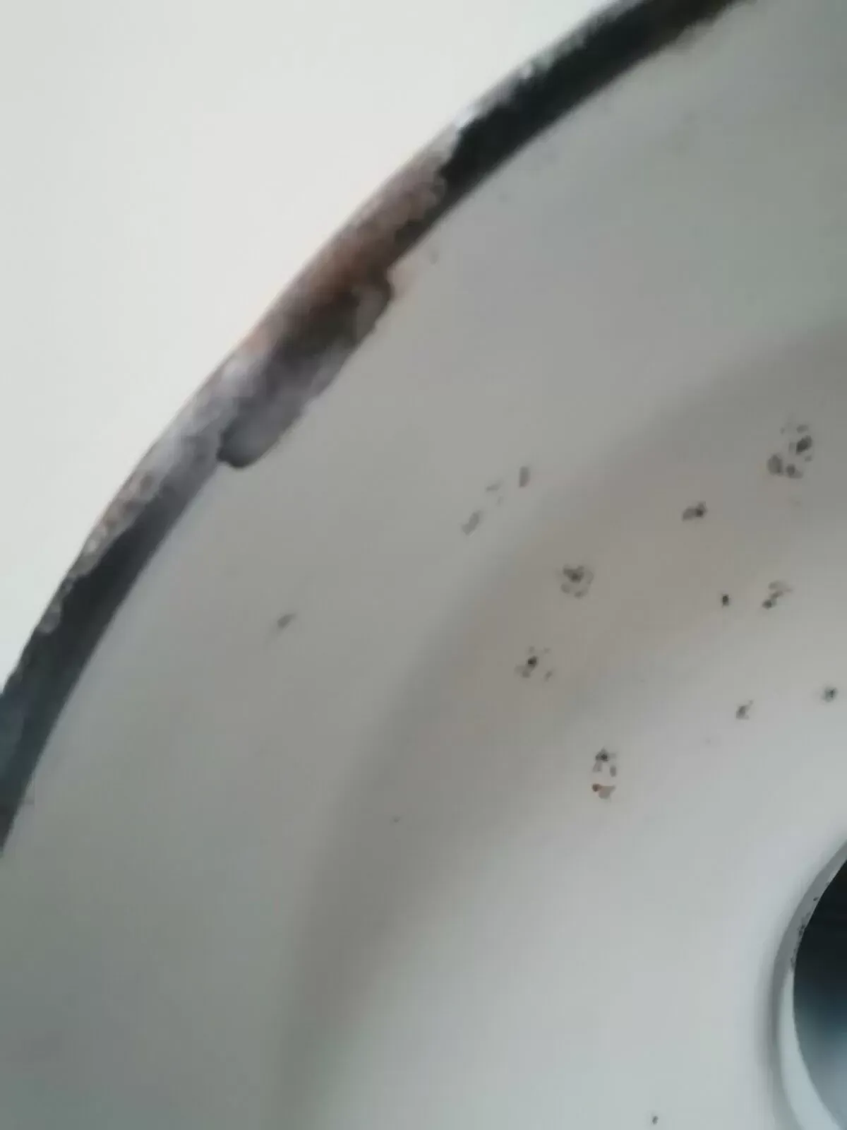 Illustration numéro 4 du produit Abat jour ancien émailée d'usine ou d'atelier vert mat