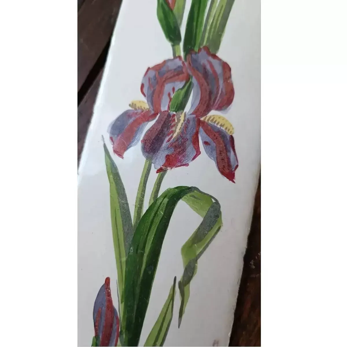 Illustration numéro 4 du produit Plaque de porte en tôle émaillée