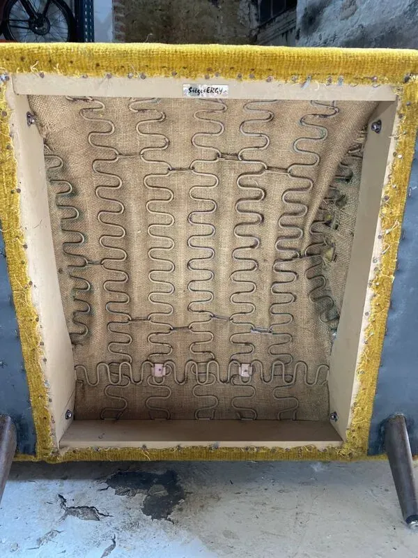 Illustration numéro 4 du produit Paire de fauteuils rené jeannot par ergy 50-60