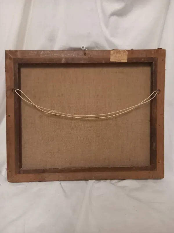 Illustration numéro 4 du produit Tableau ancien, école française du XVIIIe s., scène bucolique, ruines