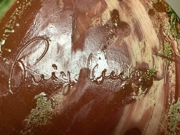 Illustration numéro 4 du produit Vide poche cendrier vert sapin et noir Puigdemont