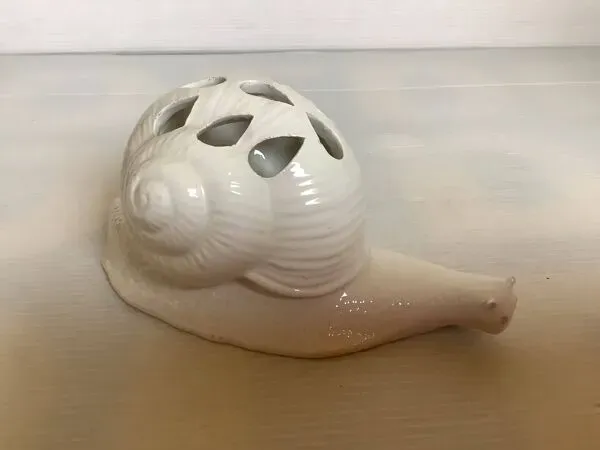 Illustration numéro 4 du produit Pique fleurs escargot céramique Italy