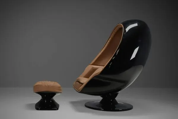 Illustration numéro 4 du produit Fauteuil stéréo original Lee West « Alpha », États-Unis, 1968