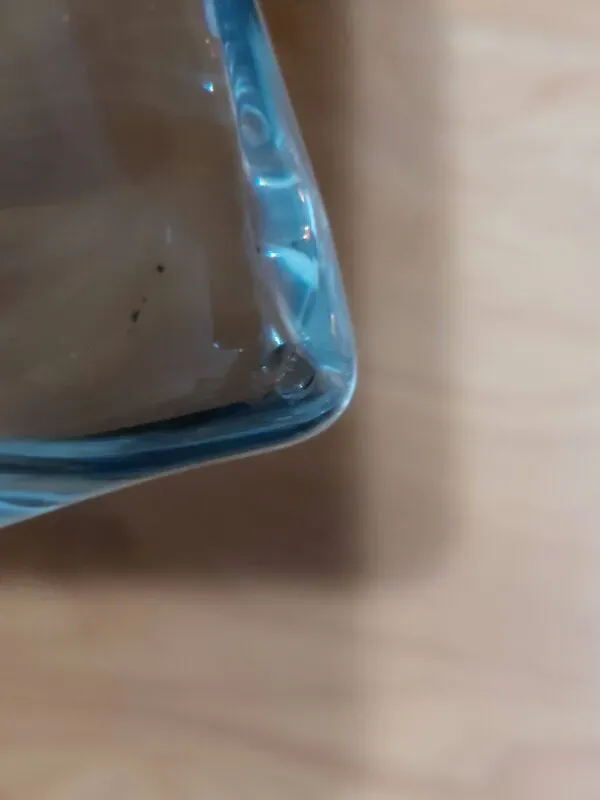 Illustration numéro 4 du produit Plat, sculpture en cristal ''Cristallerie Lorraine'' années 60-70