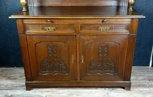 Illustration numéro 4 du produit D'après Majorelle : buffet de forme papillon époque Art Nouveau