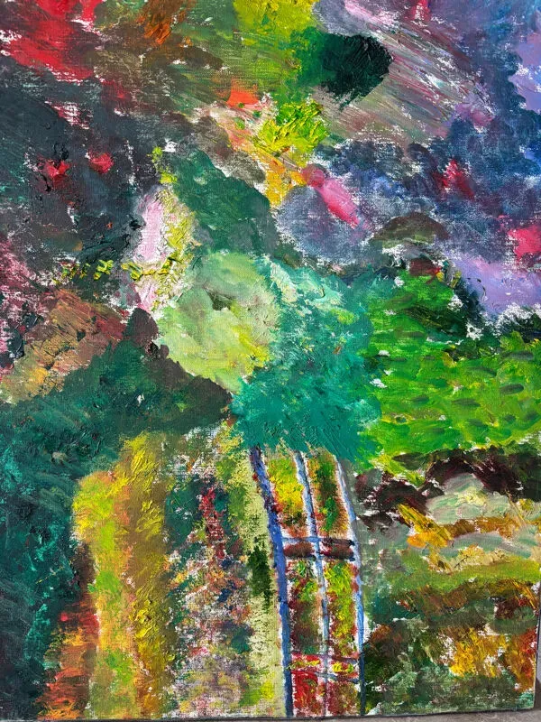 Illustration numéro 4 du produit Paysage abstrait