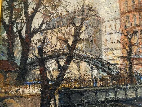 Illustration numéro 4 du produit Canal saint Martin à Paris signé Guerber