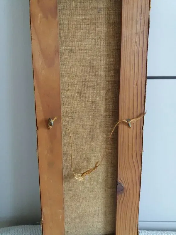 Illustration numéro 4 du produit Nature morte aux iris huile sur toile milieu xxe siecle