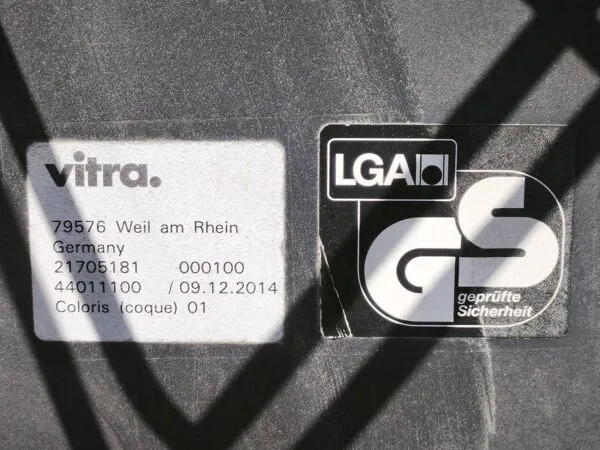 Illustration numéro 4 du produit Suite de 6 fauteuils DAR, Charles & Ray Eames