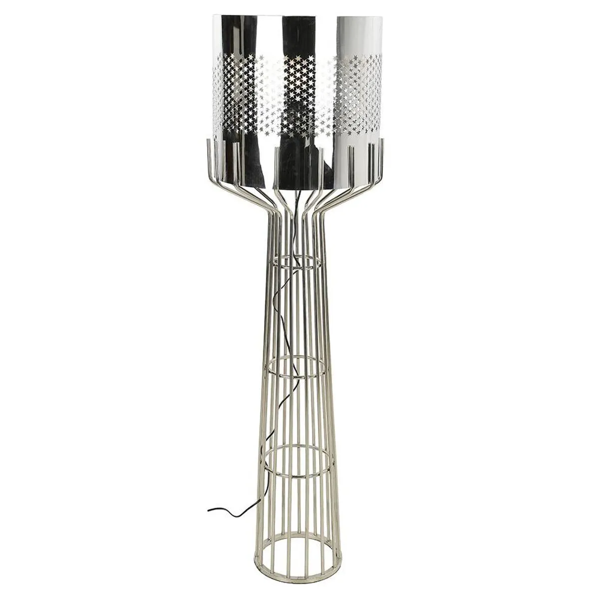 Illustration numéro 4 du produit Grande lampe vintage en inox