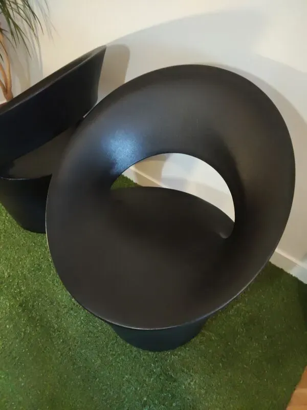 Illustration numéro 4 du produit Paire de fauteuils Tijou – Bruno Houssin – Design français écoresponsa