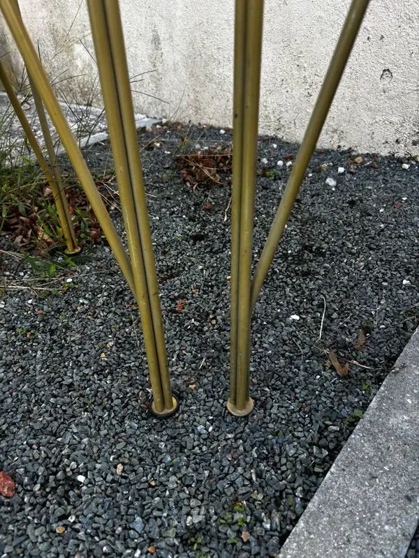 Illustration numéro 4 du produit 3 chaises « lune d'argent » par Pascal Mourgue pour Fermob, 1985